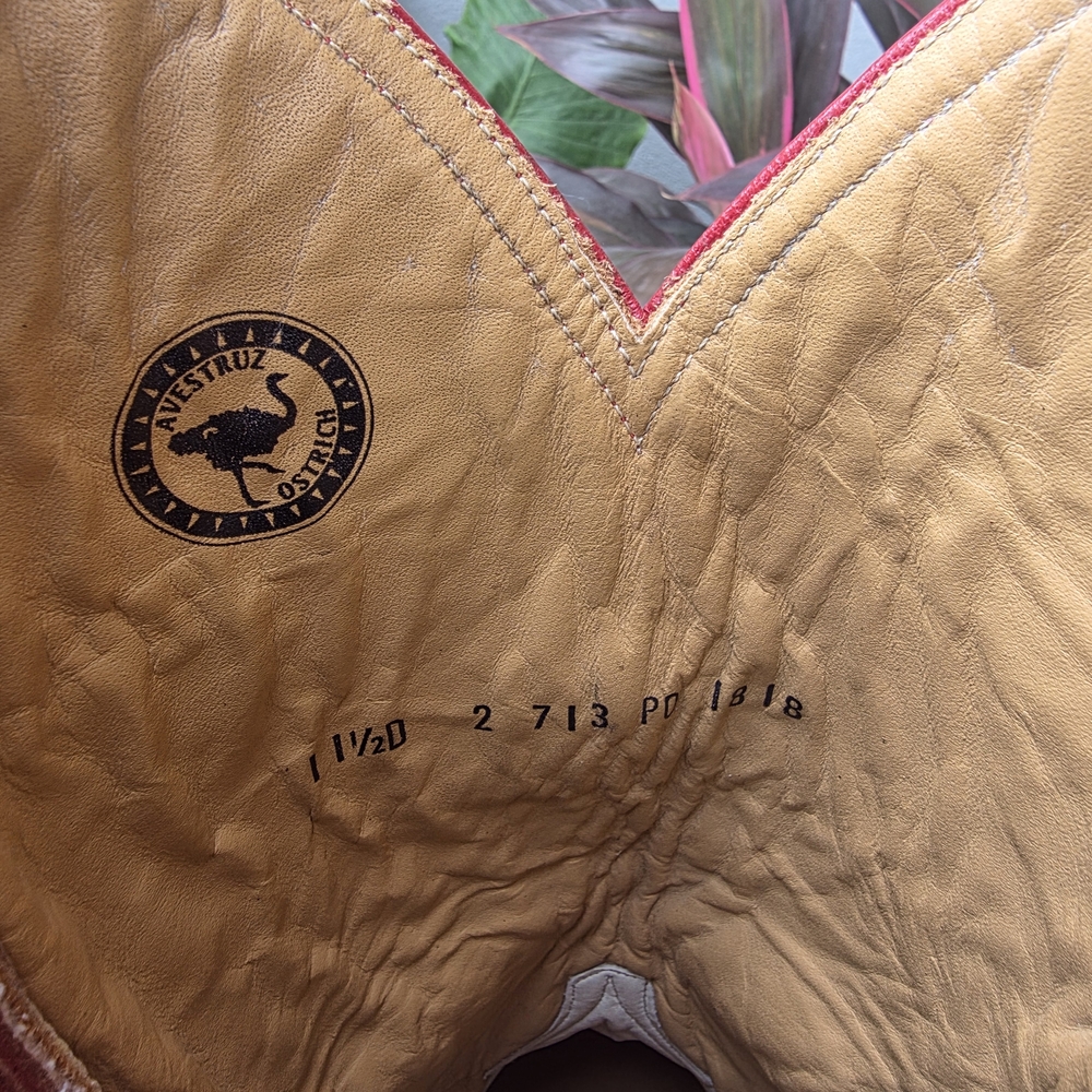 Ferrini Red and Brown Embroidered Boots - image 7